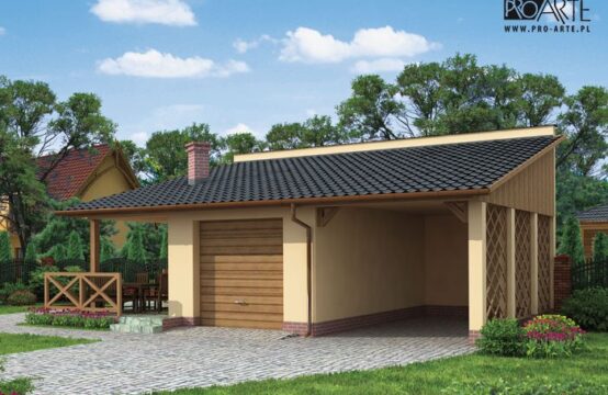 G193 garaż dwustanowiskowy