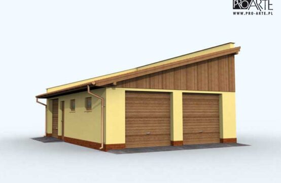 G132 garaż trzystanowiskowy