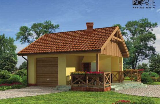 G173 projekt z wędzarnią