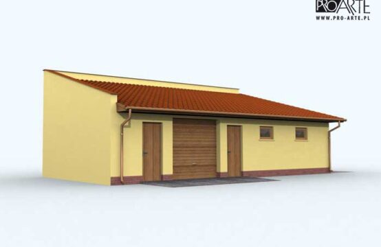 G128 garaż trzystanowiskowy