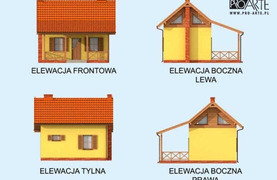 BARI dom letniskowy z poddaszem