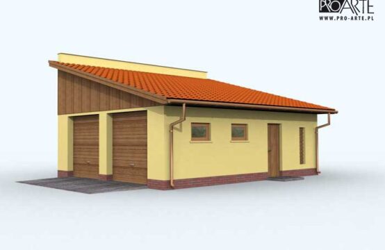 G110 garaż dwustanowiskowy