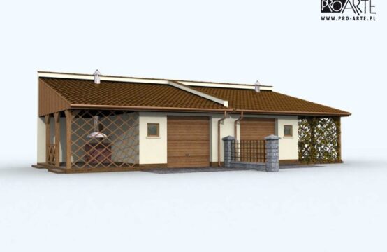 G83 bliźniak (jeden segment), projekty garaży