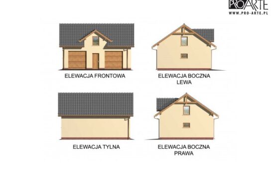 G34 budynek gospodarczo-garażowy