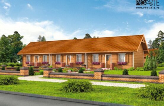 TORONTO 2 dom letniskowy (zabudowa szeregowa)