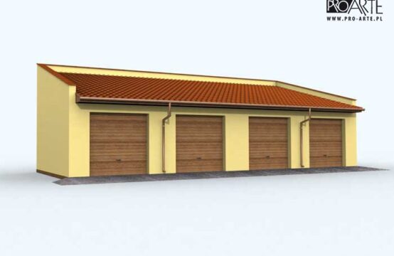 G94 garaż czterostanowiskowy