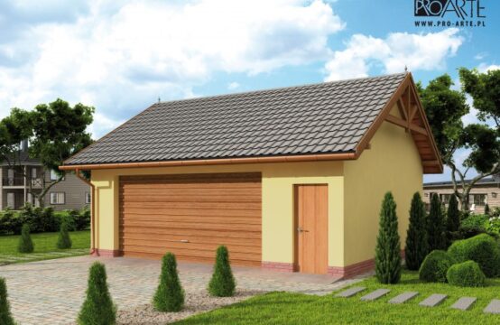 G68 garaż dwustanowiskowy