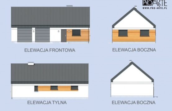G362 garaż dwustanowiskowy z pomieszczeniami gospodarczymi