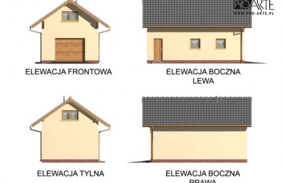 G4 budynek gospodarczy z poddaszem