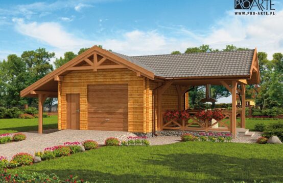 G53 z bali drewnianych