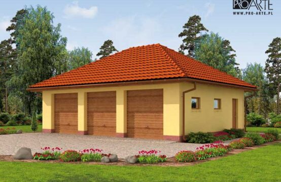 G62 garaż trzystanowiskowy