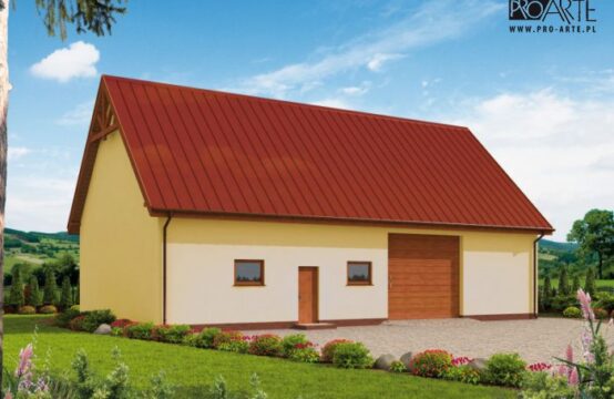 G240A  szkielet drewniany budynek gospodarczy