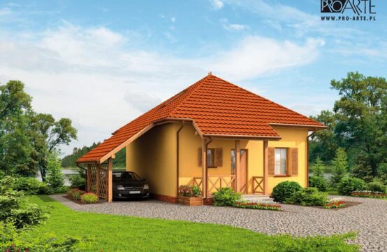 CALGARY dom letniskowy z poddaszem