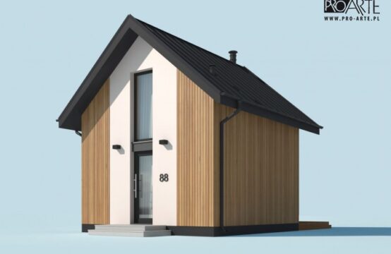LIDO 3 A szkielet drewniany dom letniskowy na zgłoszenie do 35 m2