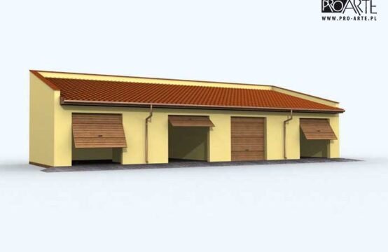 G92 garaż czterostanowiskowy