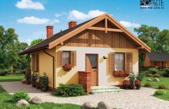 AURORA szkielet drewniany, dom letniskowy