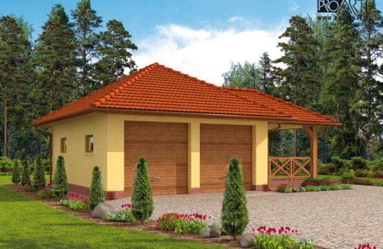 G63 garaż dwustanowiskowy