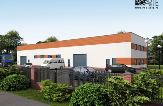 G313 Garaż / Magazyn z pomieszczeniami gospodarczymi