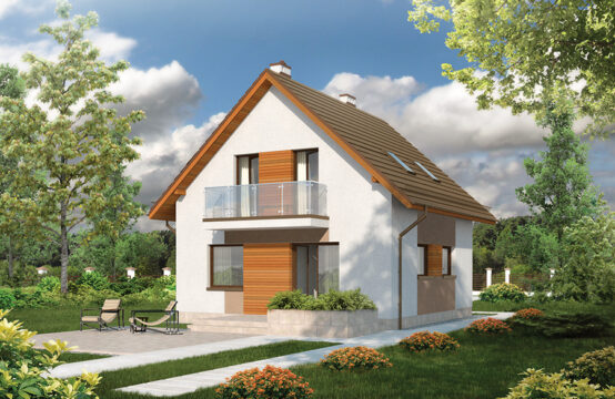 Dom na rozstaju &#8211; wariant I &#8211; C214a