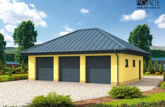 G306 garaż trzystanowiskowy