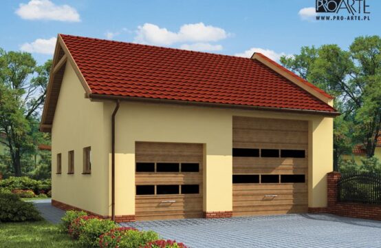 G214 garaż dwustanowiskowy