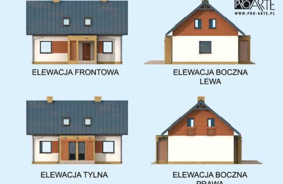 AVALON dom mieszkalny jednorodzinny z poddaszem użytkowym