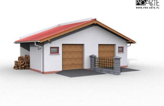 G19 bliźniak (jeden segment), projekty garaży