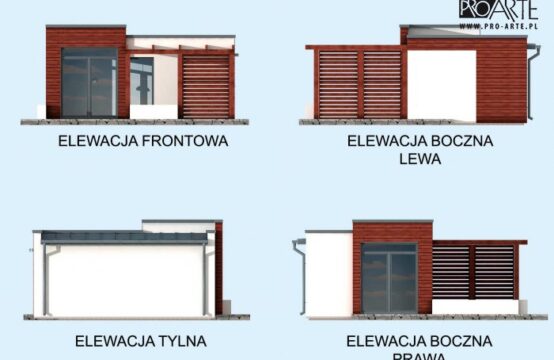 PALMAS szkielet drewniany dom letniskowy
