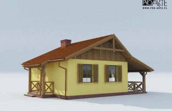 BAZYLEA dom letniskowy szkielet drewniany