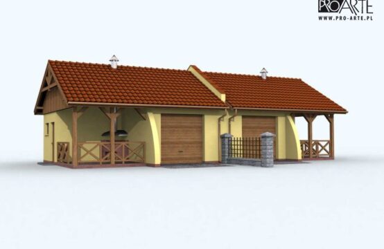 G86 bliźniak (jeden segment), projekty garaży