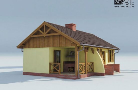 AROSA szkielet drewniany, dom letniskowy