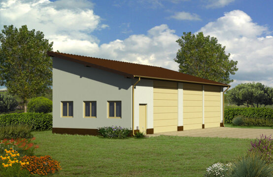 Budynek garażowo-magazynowy GMC48a &#8211; GMC48a