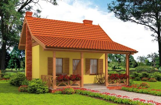 BARI dom letniskowy z poddaszem