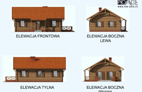 EL PINAR 2 szkielet drewniany