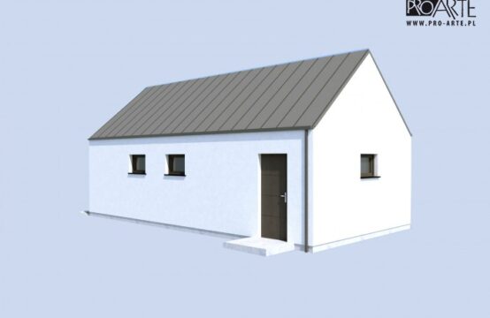 G365 garaż jednostanowiskowy z pomieszczeniem gospodarczym