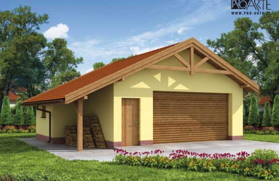 G58 garaż dwustanowiskowy