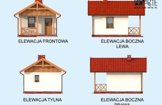 DELHI dom letniskowy na zgłoszenie do 35m2