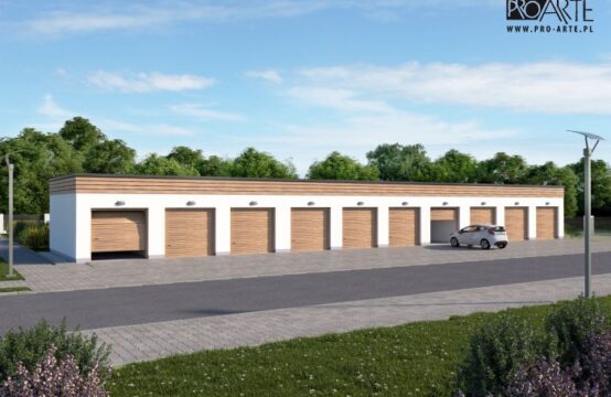 G343 garaż dziesięciostanowiskowy