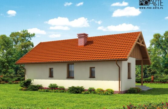 BERGAMO C dom mieszkalny, całoroczny szkielet drewniany