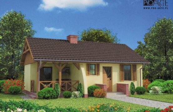 AROSA szkielet drewniany, dom letniskowy