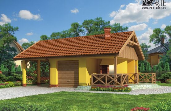 G192 projekt z wędzarnią