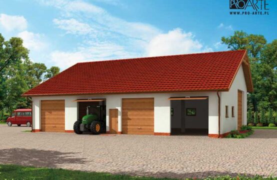 G233 garaż trzystanowiskowy