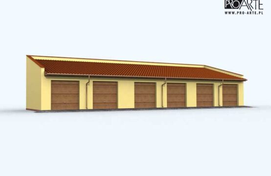 G95 garaż sześciostanowiskowy