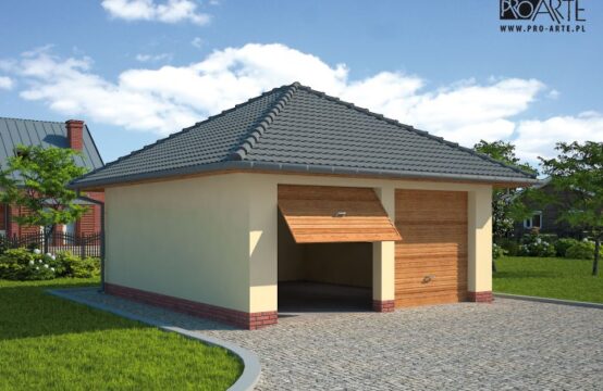 G32 garaż dwustanowiskowy