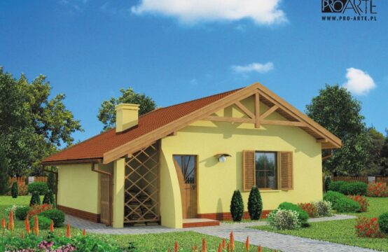 BAMAKO C dom mieszkalny, całoroczny szkielet drewniany