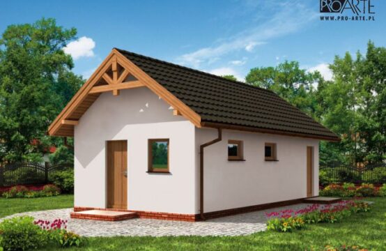 BG8 szkielet drewniany budynek gospodarczy