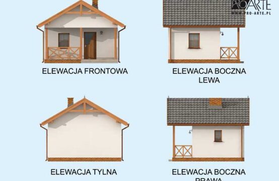 HAGA dom letniskowy na zgłoszenie do 35m2
