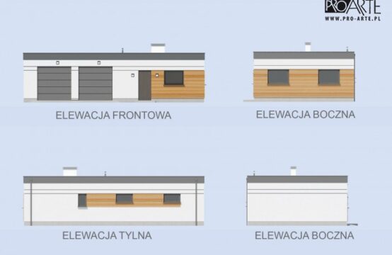 G361 garaż dwustanowiskowy z pomieszczeniami gospodarczymi