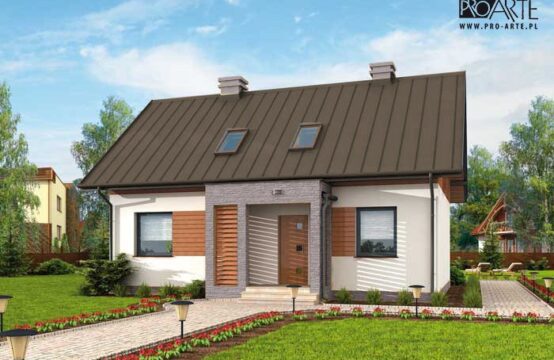 AVALON szkielet drewniany, dom mieszkalny jednorodzinny z poddaszem użytkowym