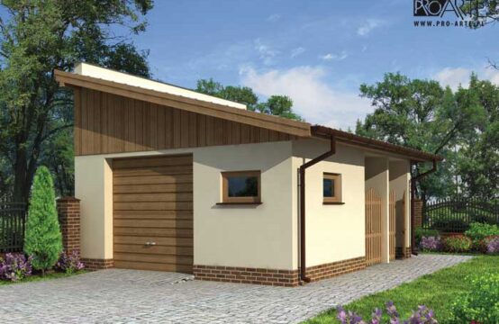 G172 garaż jednostanowiskowy